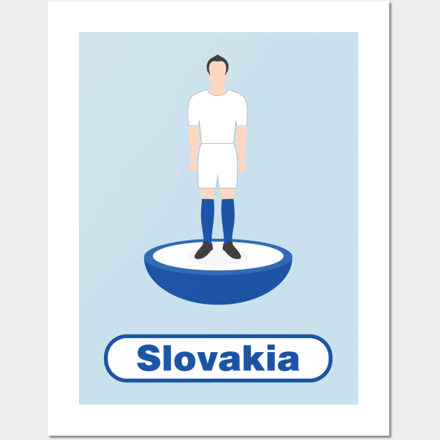 Slovakia Football Wall Art by StarIconsFooty